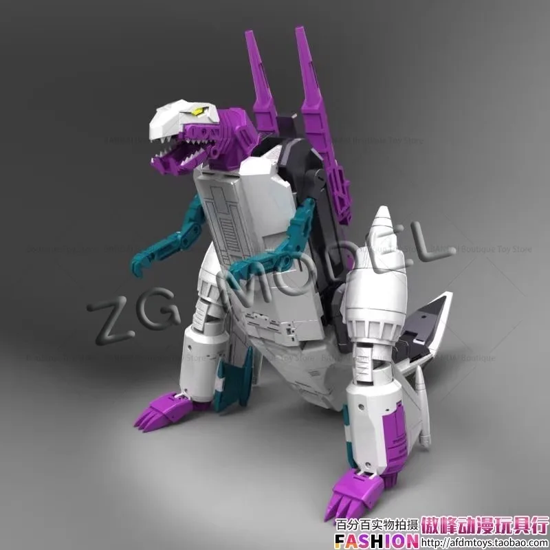 Фото Новинка! Оригинальные трансформируемые игрушки KFC Eavi Metal MP KFC Crazy Dragon/Dinosaur P-10a+ P-10A+ Leader Warrior Metallic №5