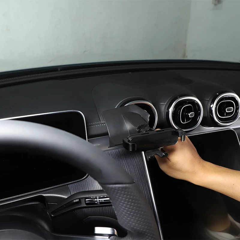 

Car Support Mobile Phone Accessories For Mercedes Benz C Class W206 2022 ABS Mobile Phone Holder Navigation Bracket Decoration