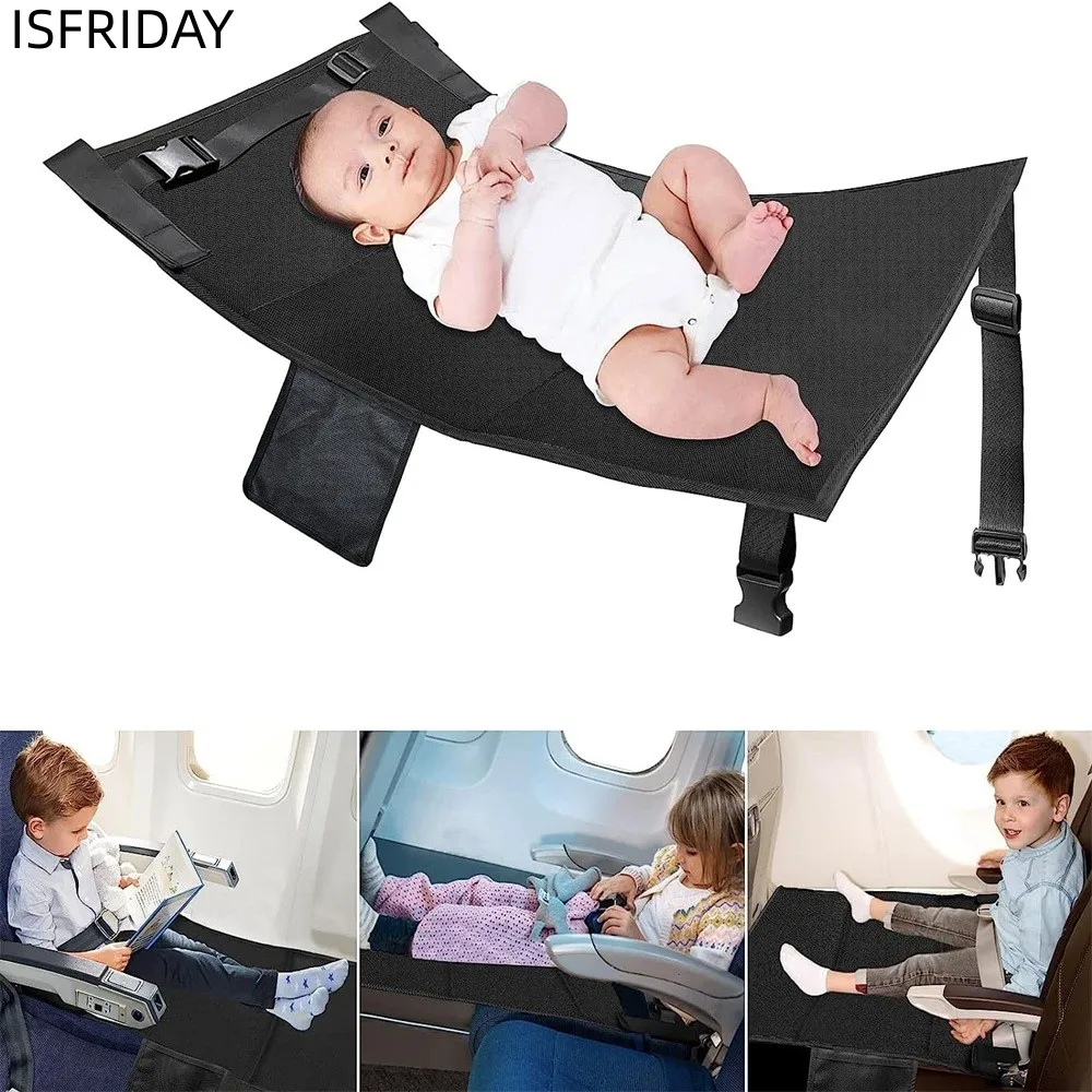 

Kids Travel Airplane Bed Baby Pedals Bed Portable Travel Foot Rest Hammock Kids Bed Airplane Seat Extender Leg Rest For Kids