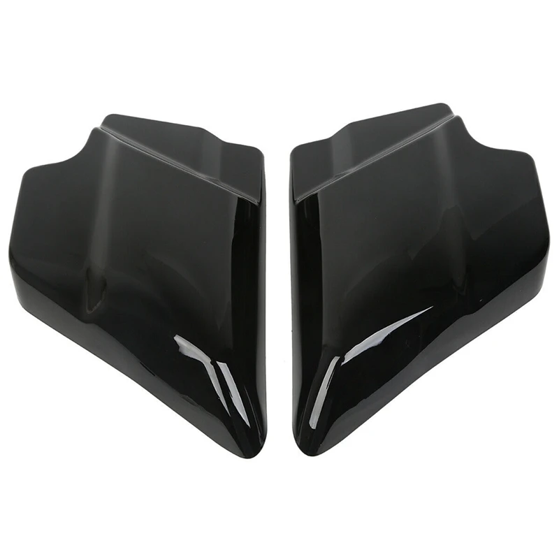 

Black Side Covers Cover Panels For Touring Road Street Electra Glide FLHT FLHX 09-22