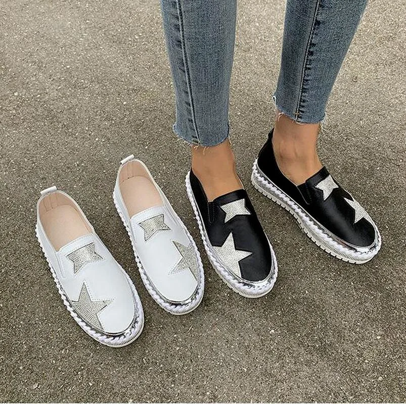 

Sports Women's Shoes Fall 2022 New Soft Soles Set Foot Single Shoes Outdoor Casual Flat Shoes Roman National Style Loafers