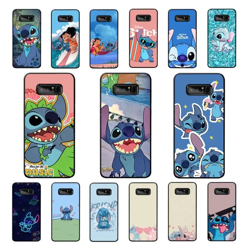 

Disney Stitch Phone Case for Samsung Note 5 7 8 9 10 20 pro plus lite ultra A21 12 02