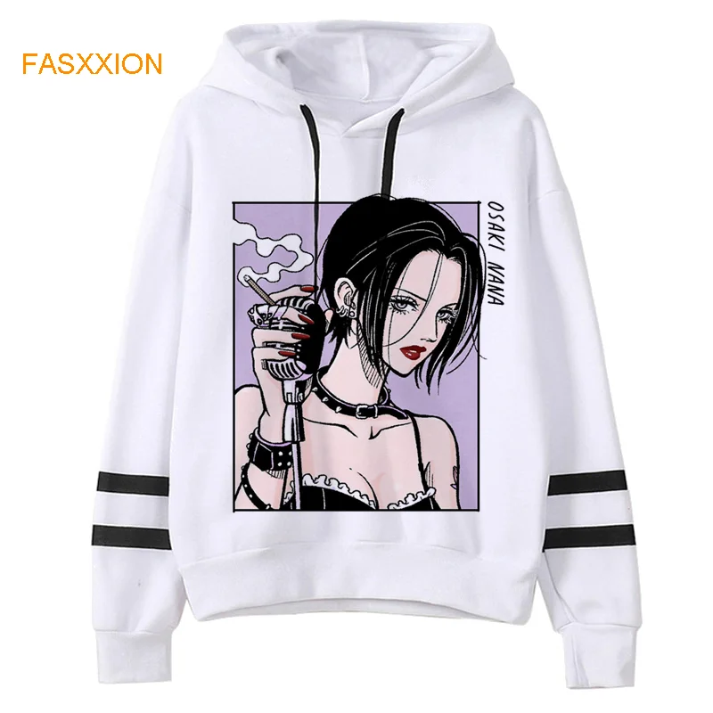 

Nana hoodies women Korea 2022 women pullover sweatshirts hip hop harajuku