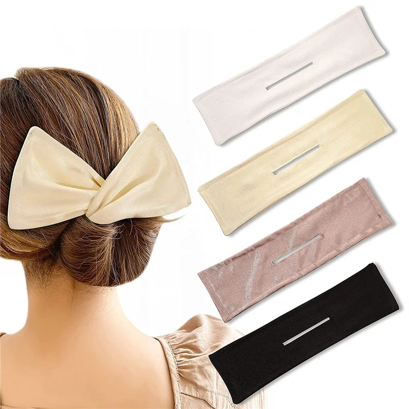 

1Pc 2021 Trend Fashion Deft Bun Maker Colorful Women Hair Styling Headband Braid Hair Twist French Stylish DIY Hair Accessories