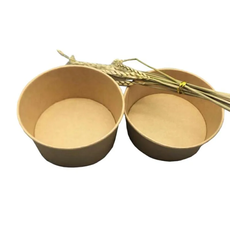 

Чаша из крафт-бумаги с крышкой из ПП, хорошая герметичность, от китайского производителя