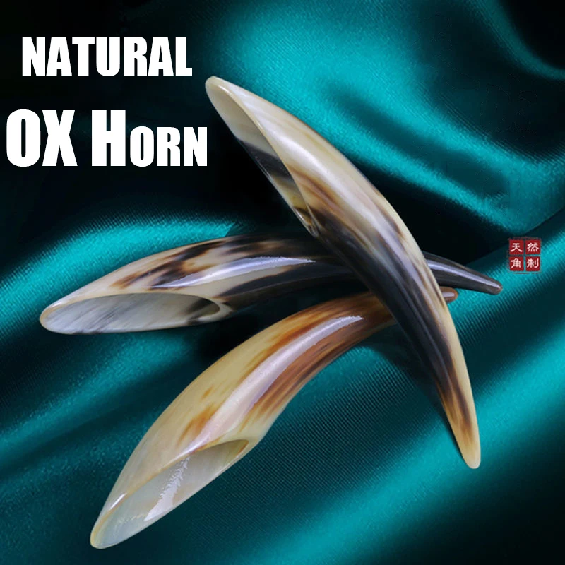 

Natural Yak Horn Neck Back Gua Sha Tool Body Massage Scraping Scraper Foot Acupuncture Physiotherapy Chinese Health Care Therapy