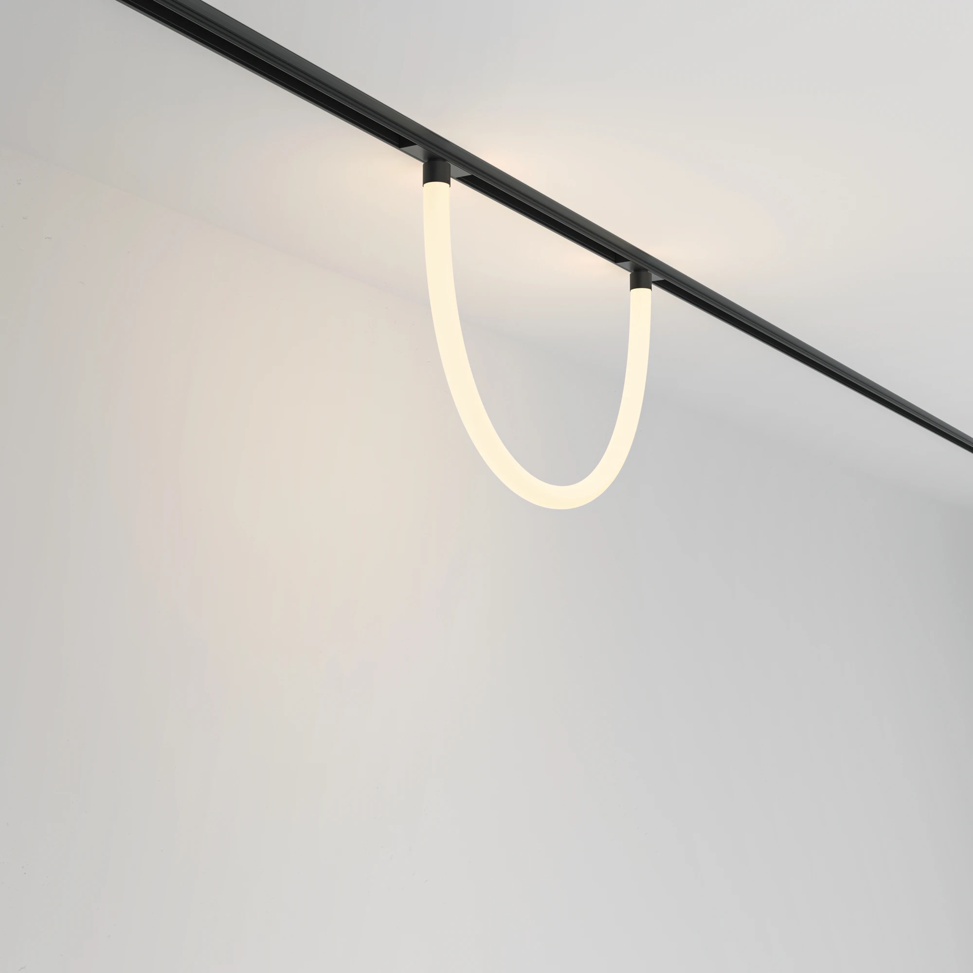 Трековый подвесной светильник Maytoni Technical Tau TR101-2-20W3K-B