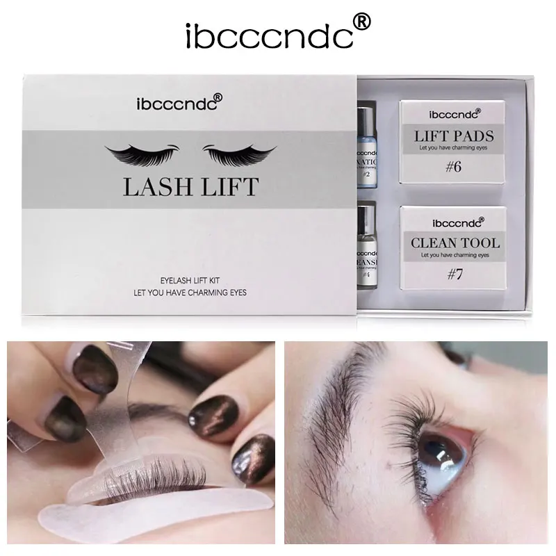 

Brow Lamination Set Instant Eye Makeover Professional-looking Lashes Enhanced Eye Appearance Convenient Home Use Curling Kit
