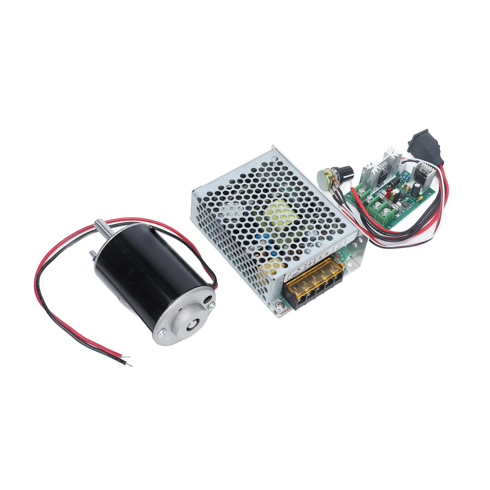 Двигатель с постоянным магнитом постоянного тока коротким валом и