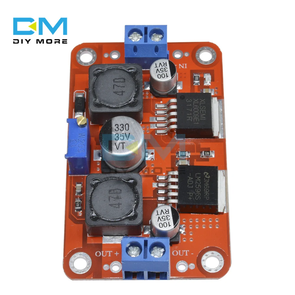XL6009 LM2596S DC-DC Step Down Boost Buck Board модуль преобразователя Напряжения 1 25 V-26V до 3 5-28V 3A |