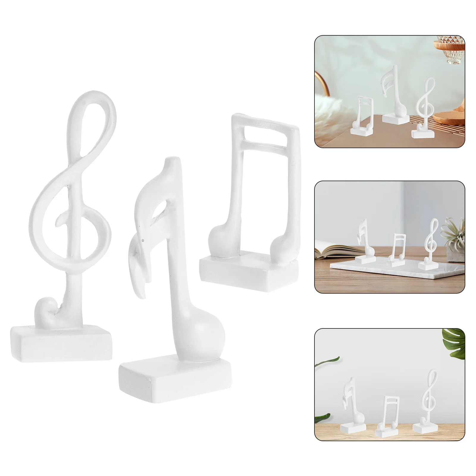 

Note Musical Statue Sculpture Decoration Figurine Table Piano Gifts Ornaments Room Stave Decorations Desk Sign Figurines Model