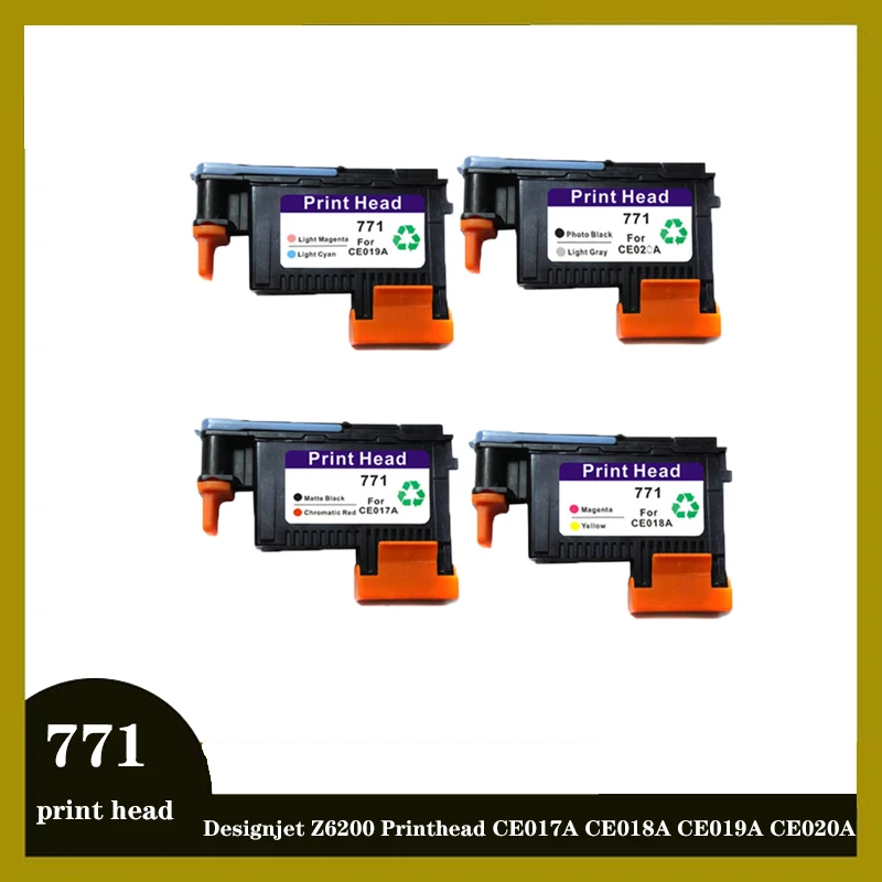 Einkshop Cabeça de Impressão 771 Substituta para hp 771 para Designjet Z6200 Ce017a Ce018a Ce019a Ce020a