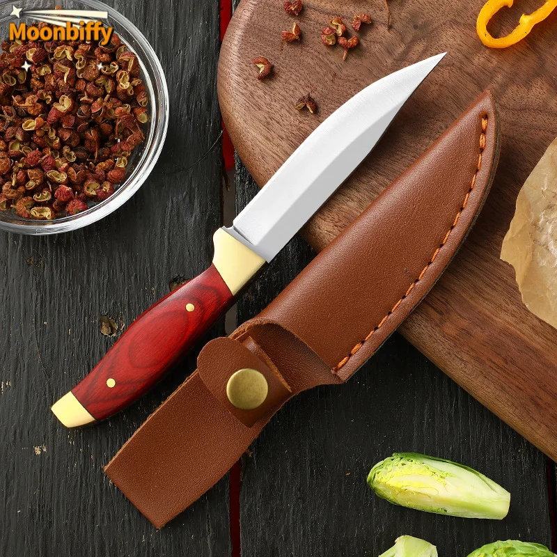 

Кованый кухонный нож из нержавеющей стали, ножи для фруктов, нож для обвалки, нож для мяса, мясника, овощей, резак, инструмент, кухонный нож, н...