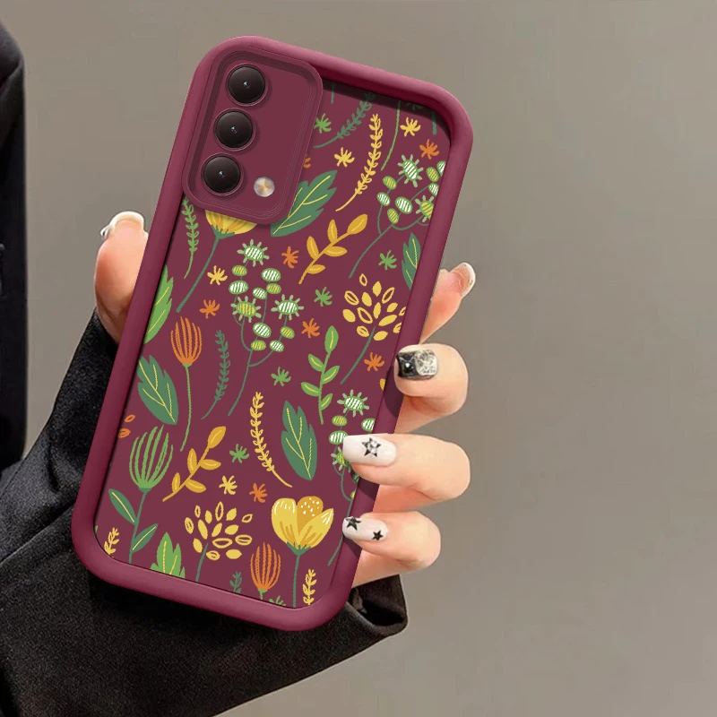 Фото Мягкий чехол из ТПУ для Infinix Tecno Pova 9 7 Ultra 6 Neo Camon 50 40 Pro 30 20 Spark 6 Go 1 2024 40C 30 Pro с цветочным принтом №1