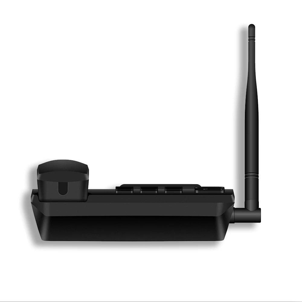 low cost 4g fixed wireless phone desktop cordless telephone with sim card for home office free global shipping