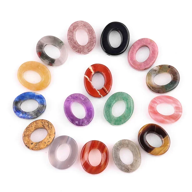ZHEPIN 6 шт. оптовая продажа разноцветные 10 мм компактные и изысканные эллиптические