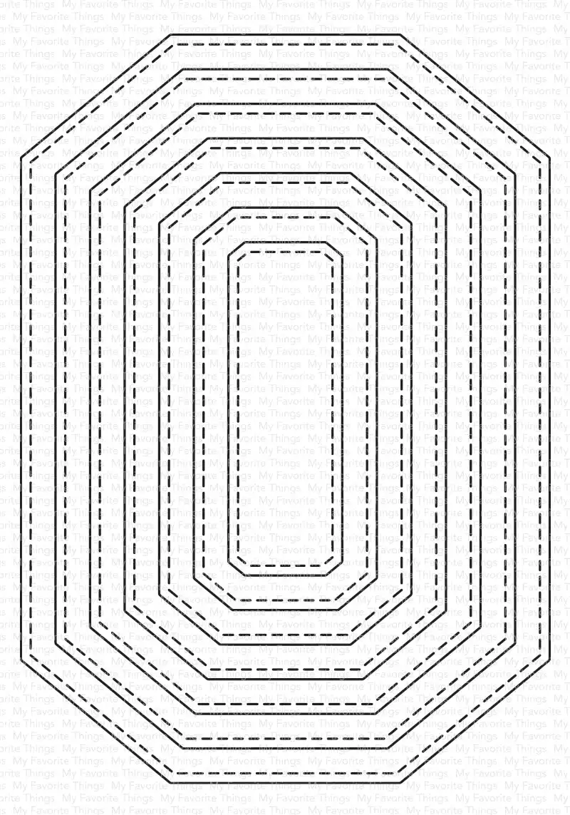 2023 AliliArts металлические пресс-формы прошитая восьмиугольная рамка Сделай Сам