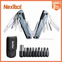 xiaomi nextool 14 in 1 multi plier woodworking saw tools multifunctional folding pocket knife multi tool hand tools