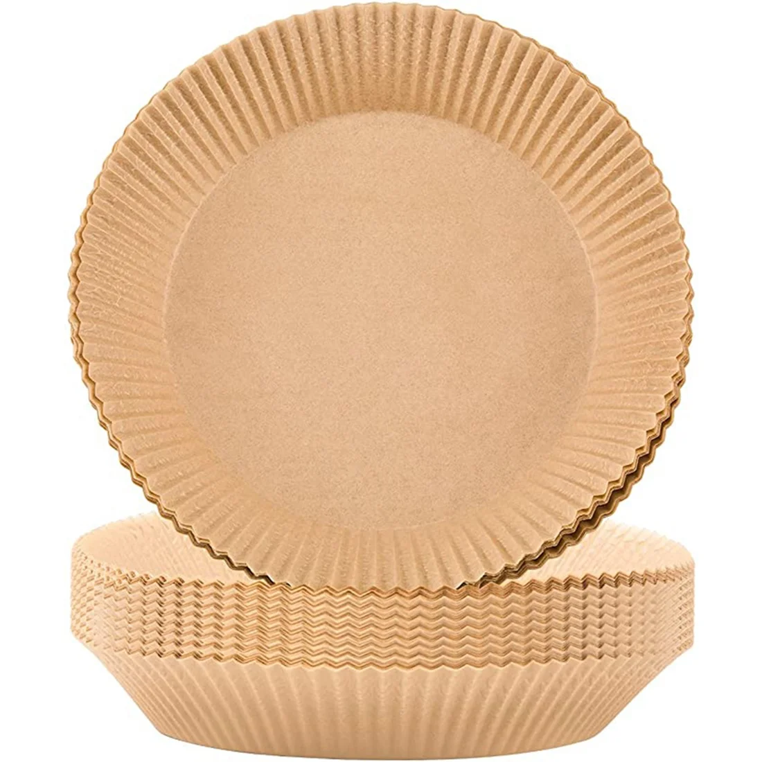 

150Pcs Air Fryer Parchment Paper Liners Non-Stick Disposable Air Fryer Liners Basket Unperforated Round Parchment Paper