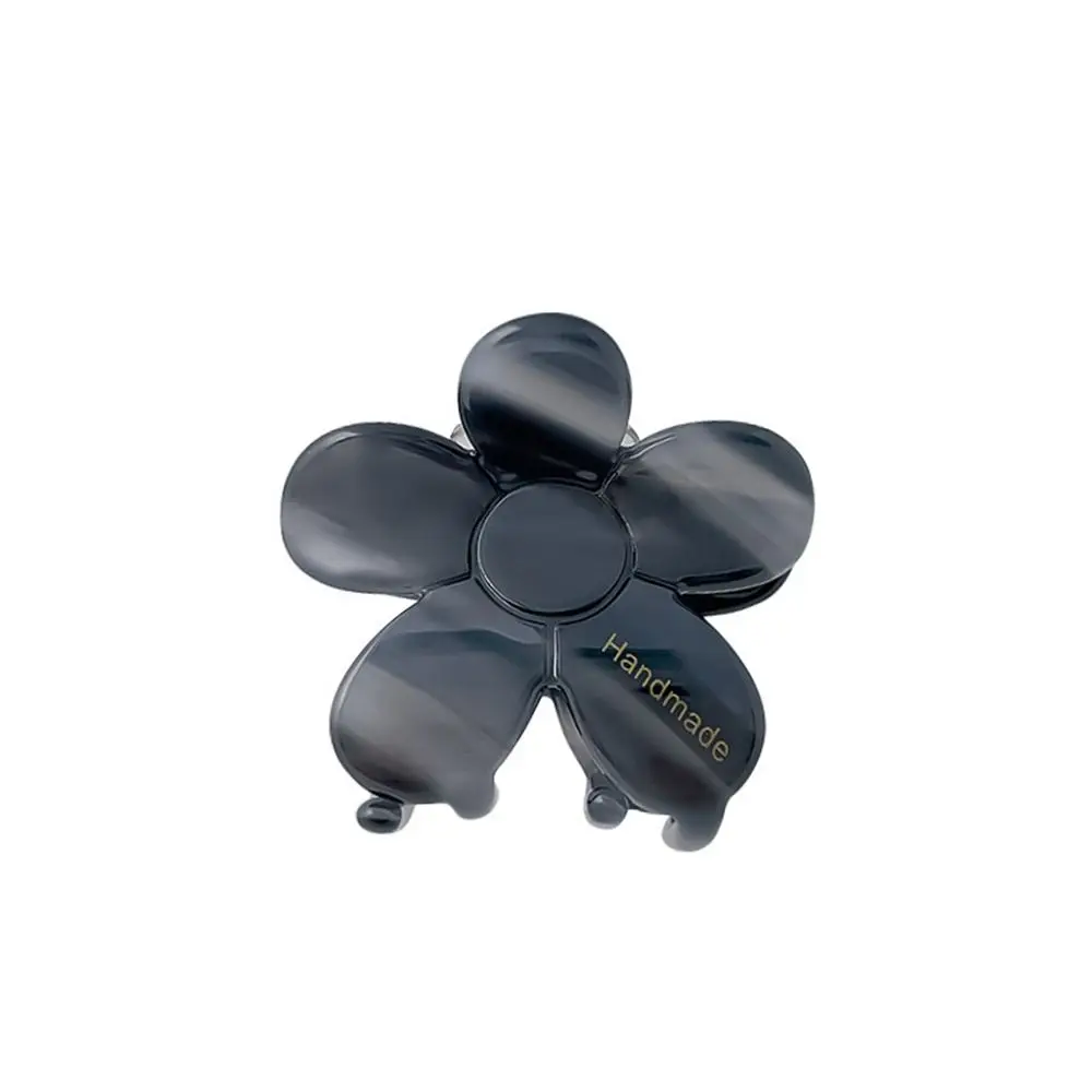 

Acetate French Acetic Acid Shark Clip Female Hair Accessories Korean Style Headwear Flower Hair Claw Small Hair Clip