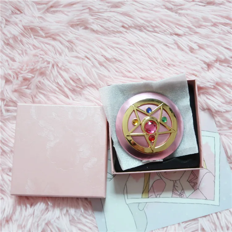 Складной чехол с зеркалом Сейлор Мун R лунный свет серия памяти кристалл звезда