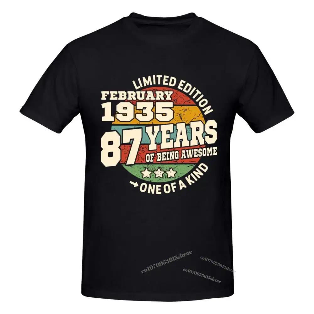 

Born In February 1935 - 87 Years Tshirt man T Shirt Woman