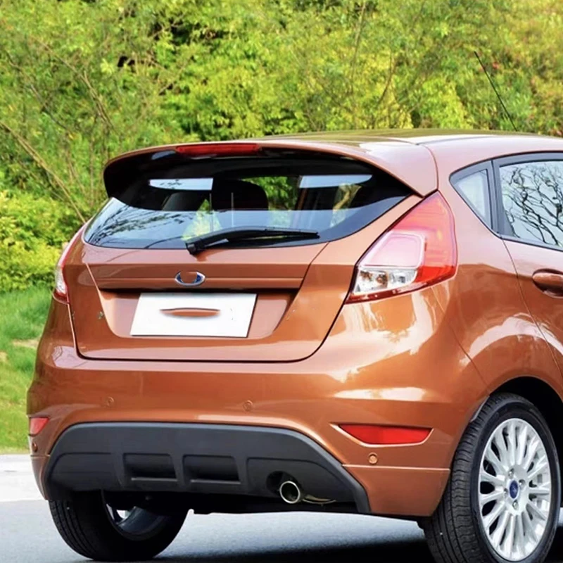 Для 2009 2010 2011 2012 2013 Ford Fiesta спойлер на крышу заднего окна крылья аксессуары для