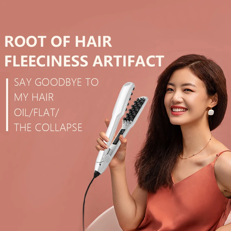 Профессиональный керамический утюжок для объема волос 1-1/2 дюйма более толстых и