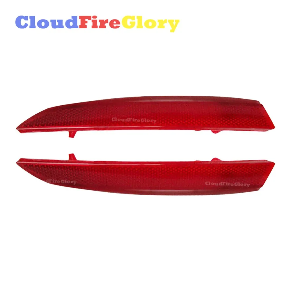 

CloudFireGlory для Cadillac XT5 2017 2018 2019, пара, задний левый и правый боковой отражатель, зеркальный красный пластик 9062293 9062292