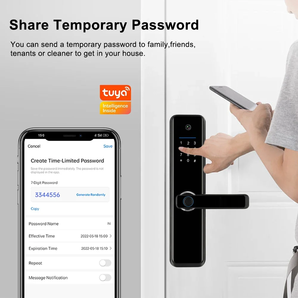 Eseye Keyless Интеллектуальная безопасность Цифровой пароль Отпечаток пальца Умный