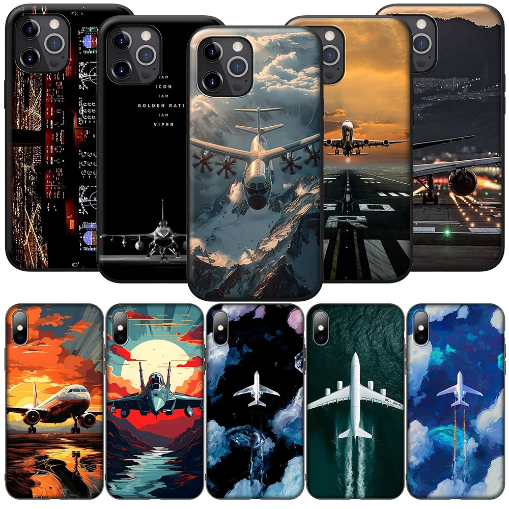 Мягкий чехол SA1 Airplane Red Space для Huawei Nova 5T 4E 3i 3 2 2i Y6 Y6P Y7 Y9 Honor 20 20s 9X 7C Prime Lite 2019