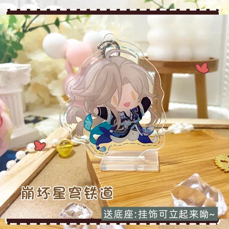 Акриловая подставка Модель Аниме игра Honkai: Star Rail Yanqing Kafka Herta милый брелок Подвеска