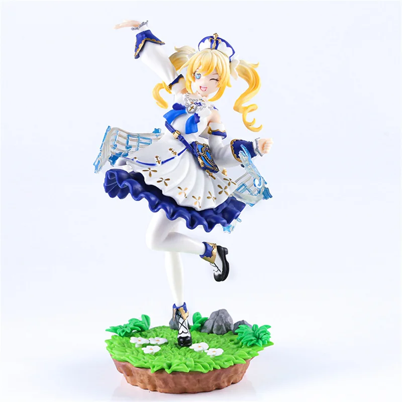 

Аниме Genshin ударная фигурка, Поющая Барбара, музыкальная версия, аниме фигурка из ПВХ, статуэтка паймона Кли, Коллекционная модель, кукла, игрушки, 19 см