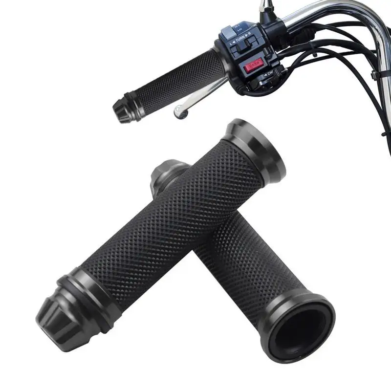

2pcs Anti-Slip Motorcycle Handlebar Grip Cover For For Suzuki Soft Rubber Bar Brake Handle Silicone Sleeve