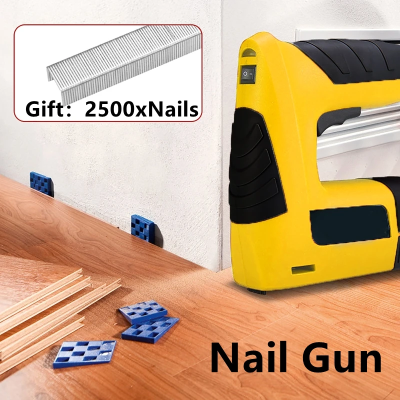Portable USB Rechargeable Electric Nail Gun Stapler Electric