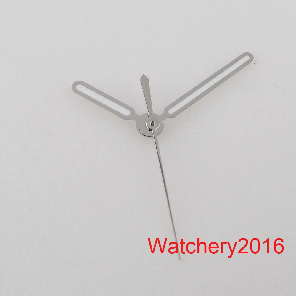 

Green Luminous Silver Watch Hand Needles fit NH35 NH36 PT5000 ETA 2824 ST2130 Miyota 8215 DG Automatic Movement Mens Watches