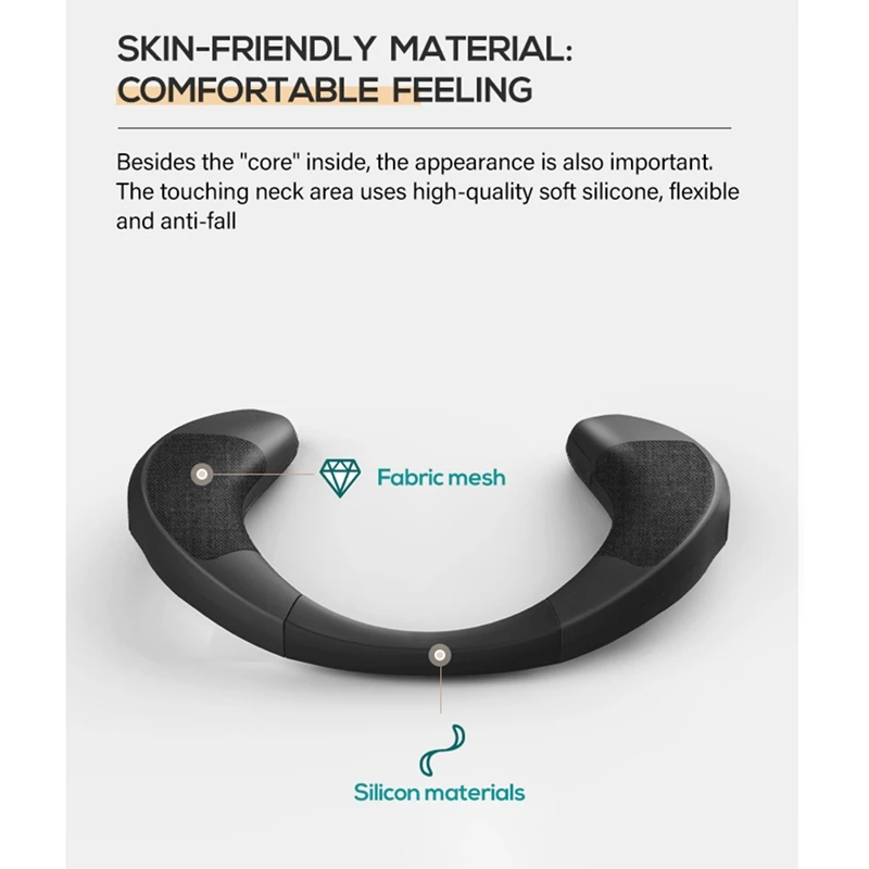 Беспроводной Bluetooth-динамик с шейным ободом для улицы и дома