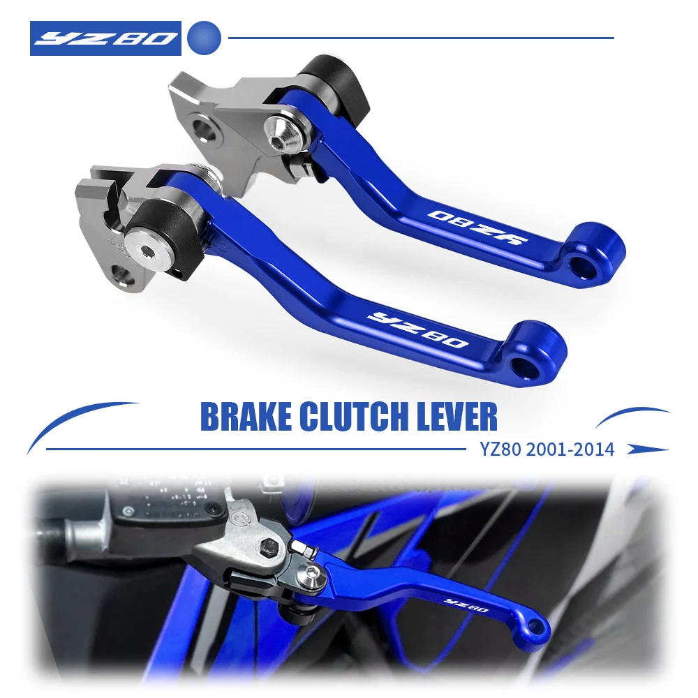 

For Yamaha YZF450 YZF 450 YZ450F YZ 450 F 2001-2007 Foldable Pivot Clutch & Brake Lever handle YZ250F YZ426F YZ125 YZ250