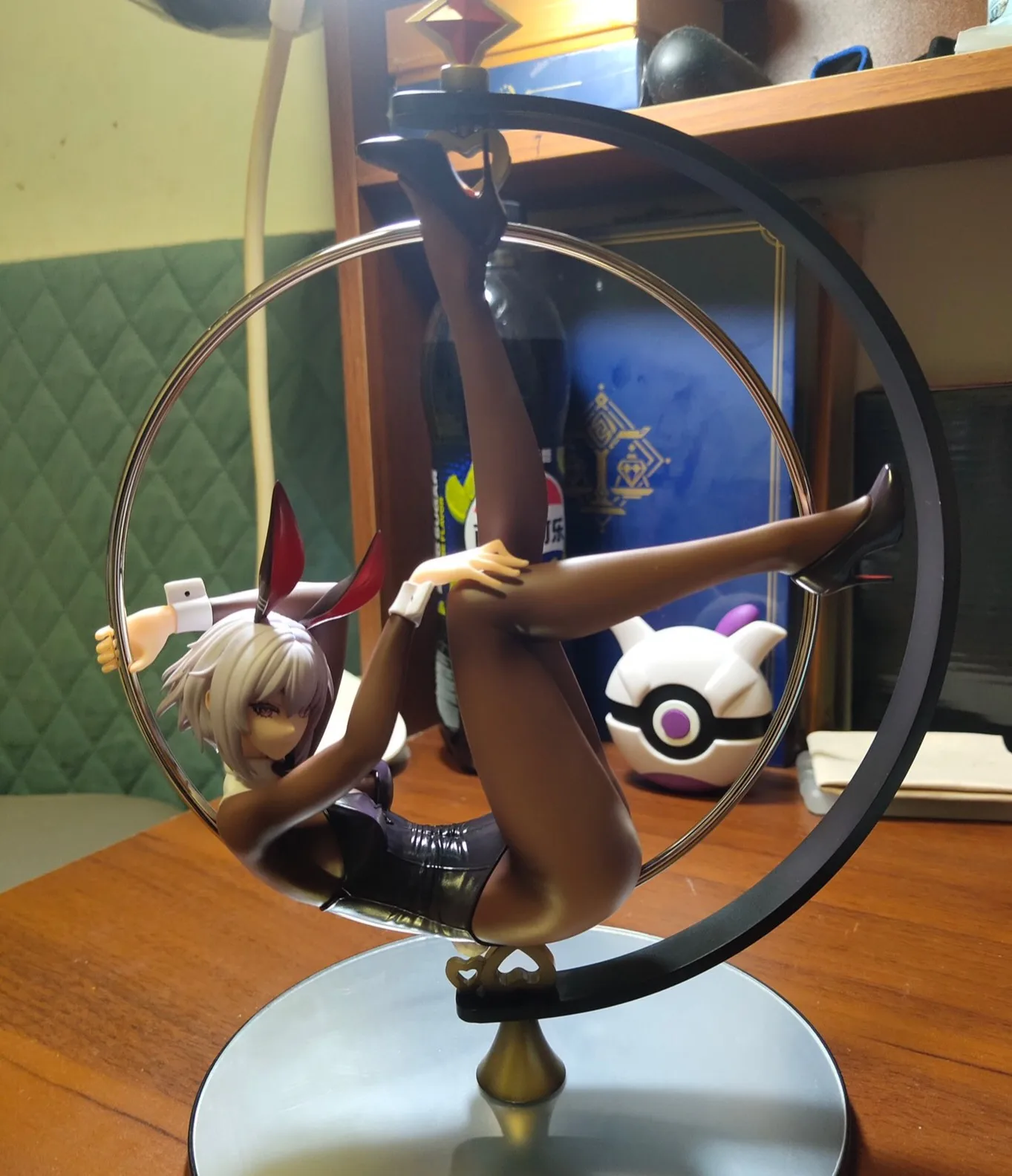 In Stcok ENSOUTOYS Bunny Girl LinaTime круглые движущиеся украшения для красоты коллекция