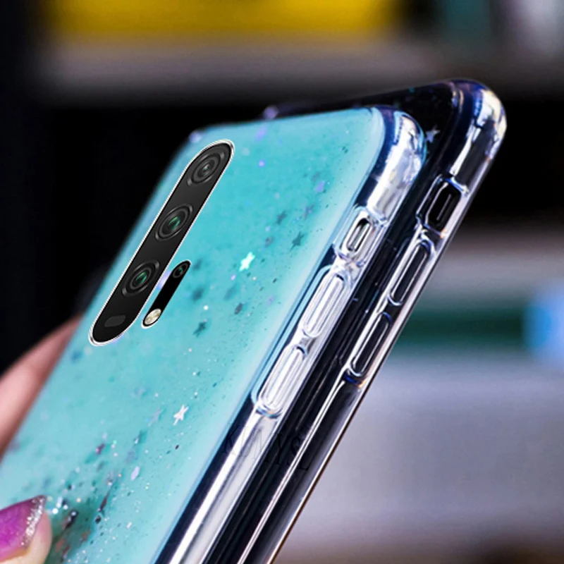 Роскошный Блестящий Прозрачный чехол для телефона Huawei nova 12 12s 11 Pro Ультра легкий