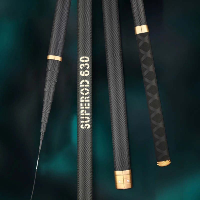 

Супер светильник, жесткие телескопические удочки из высокоуглеродного волокна, ручные удочки для ловли карпа