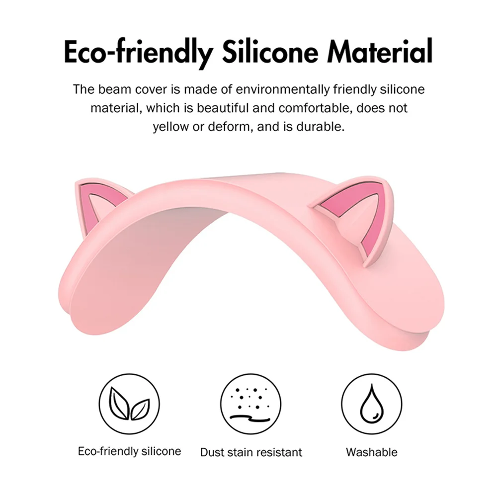 Гарнитура с кошачьими ушками очаровательный силиконовый чехол для Airpods max