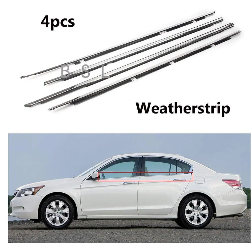 

4 шт./набор, Уплотнители для автомобильных окон и дверей