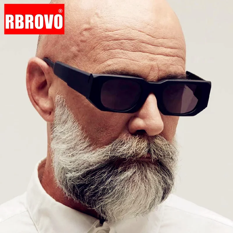 

2023 квадратные леопардовые солнцезащитные очки RBROVO, мужские градиентные очки для мужчин и женщин, винтажные очки, мужские очки с оттенками, ж...