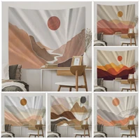 scenery art bohemian tapestry art printing japanese wall tapestry anime wall hanging sheets