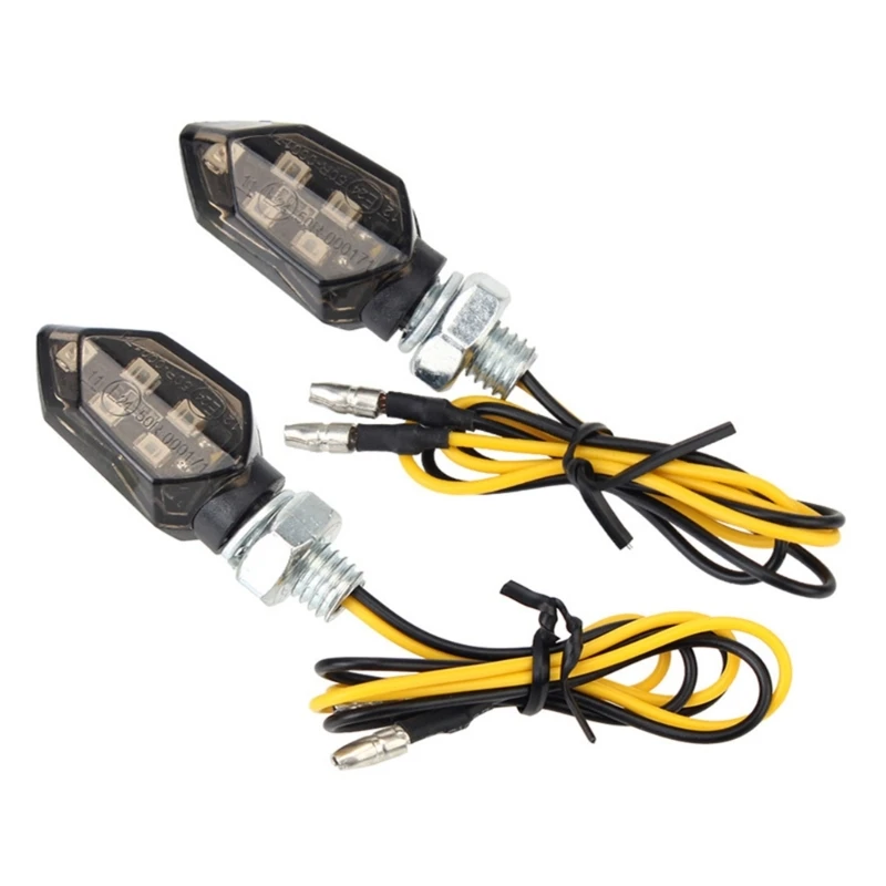 

Motorcycle-Mini 5 Led Turn Signal Light Flowing Water Flashing Light Sequential Flowing Indicator Light Waterproof 2pcs