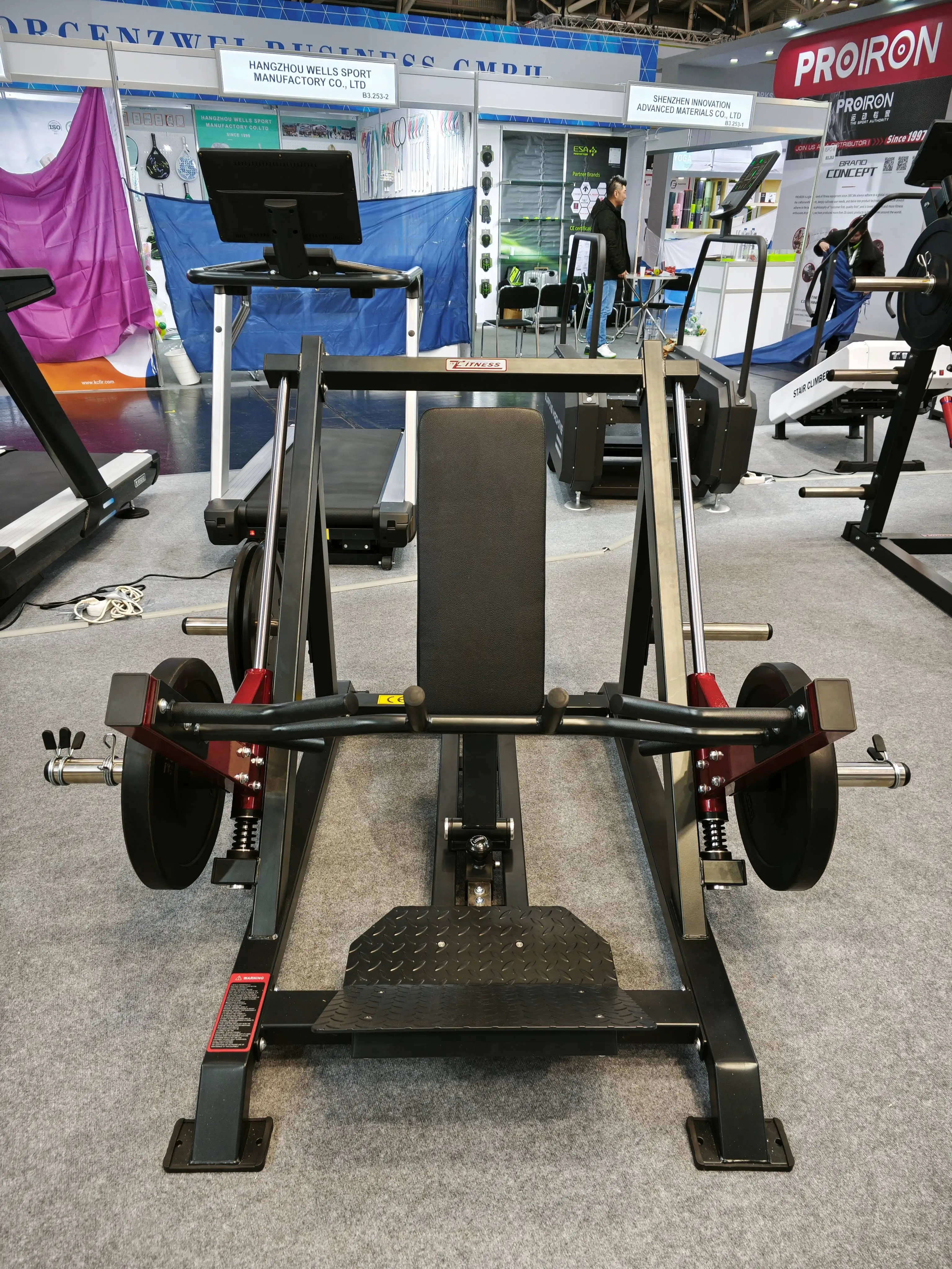 Фото Хит продаж: Фитнес-тренажер GC-5080 Smith Rower, коммерческое оборудование для спортзалов №3