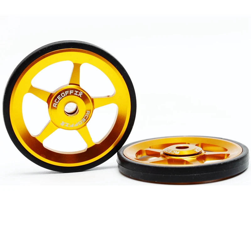 

Aluminum Bearing Easy Wheel Easy Wheel for Brompton Thirty-six Folding Bike Upgrade Accessories