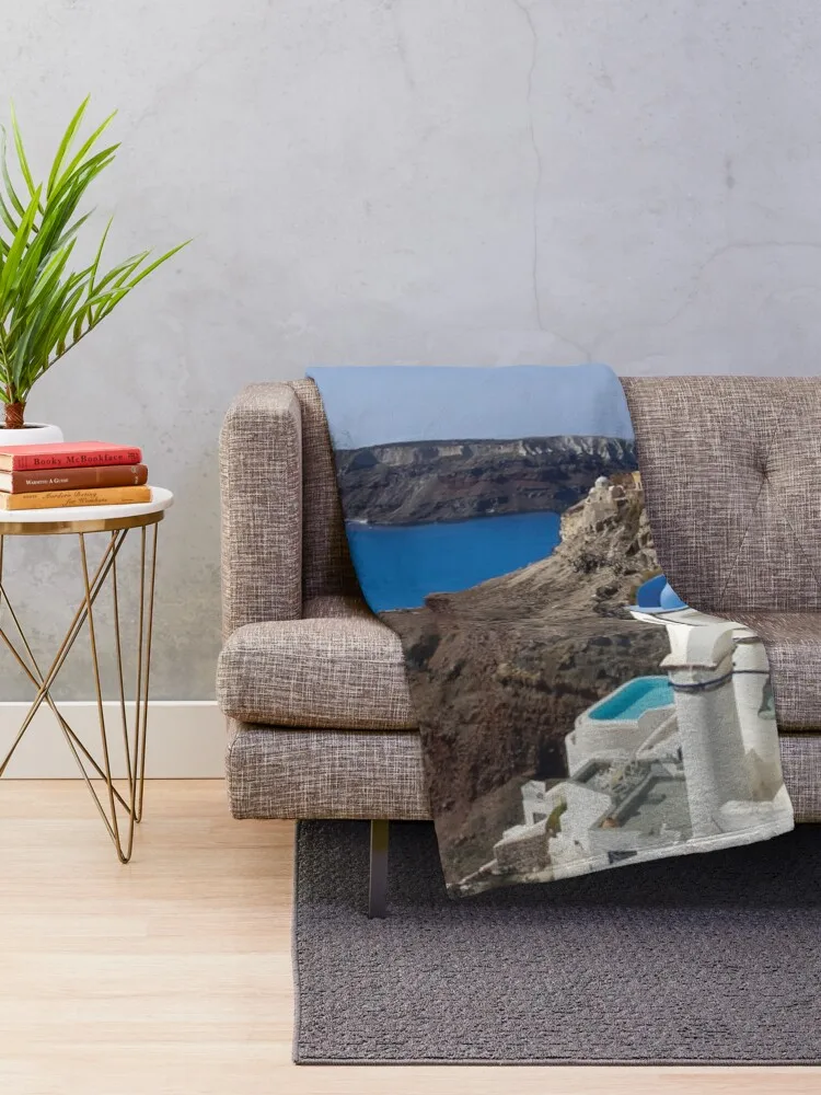 Одеяло Santorini Greece Island Детские одеяла на заказ