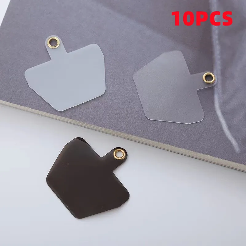 

10Pcs TPU Lanyard Gasket Mobile Phone Shell Clip Lanyard Patch Hanging Neck Rope Patch Shell Disassembly Piece spot wholesale
